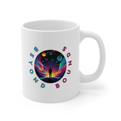 "BEYOND BOUNDS" | Galaxy Coffee Mug