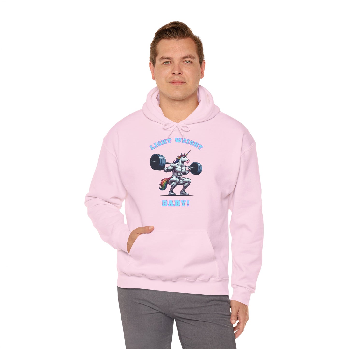 "LIGHT WEIGHT" Unicorn | Sweat à capuche Unisexe