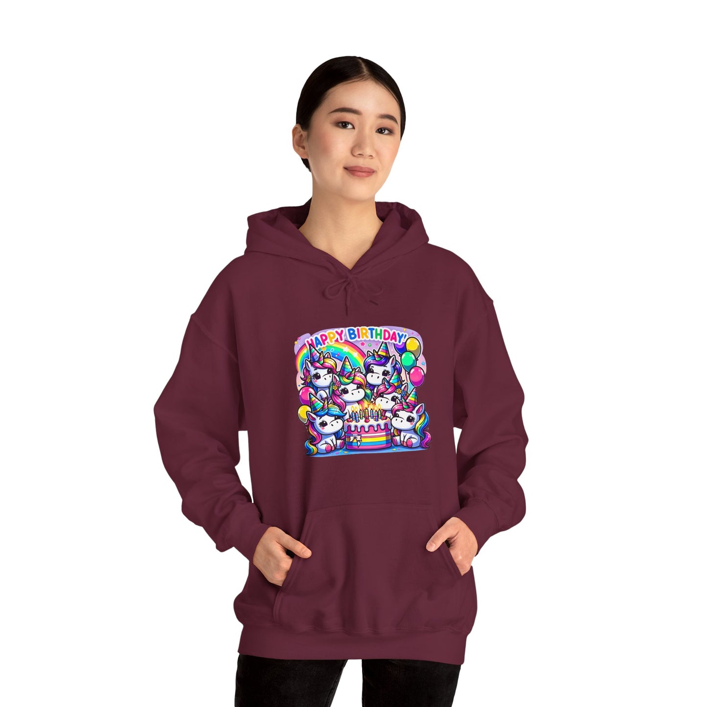 "Unicorn Birthday Party" | Unisex Hoodie