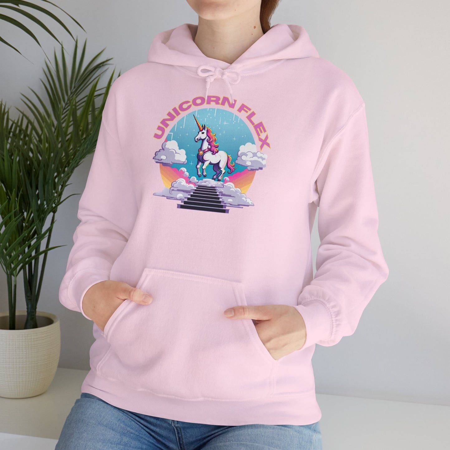 "UNICORN FLEX" | Sweat à capuche Unisexe