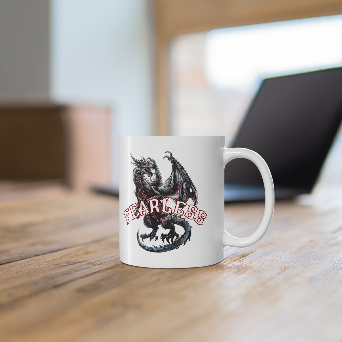 "Fearless" Dragon | Coffee Mug