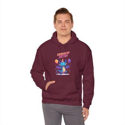 "Birthday Bash Dragon" | Unisex Hoodie