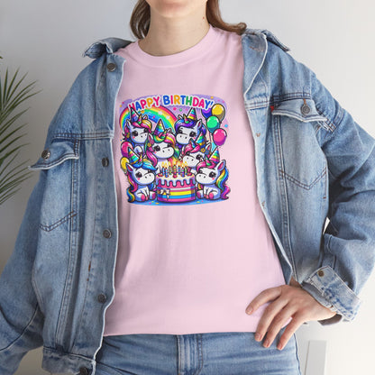 "Unicorn Birthday Party" | T-shirt Unisexe