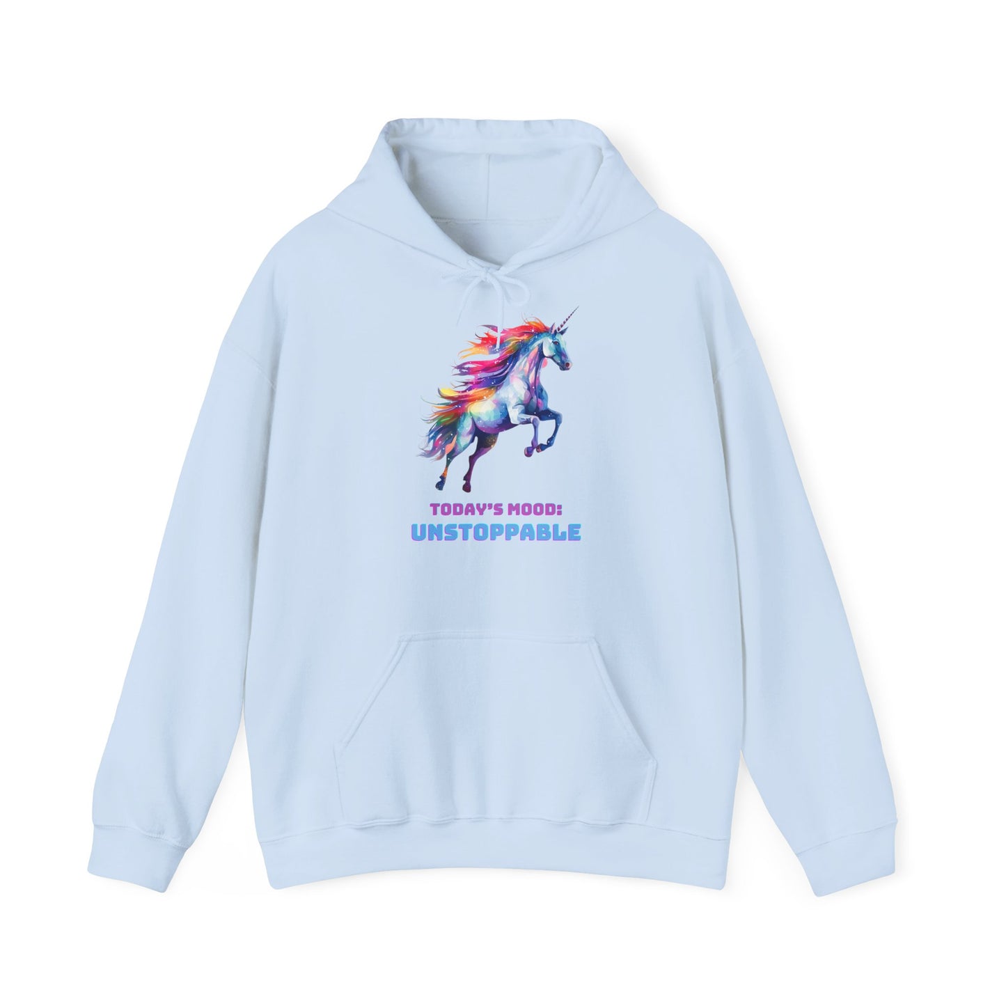 "UNSTOPPABLE" Unicorn | Sweat à capuche Unisexe