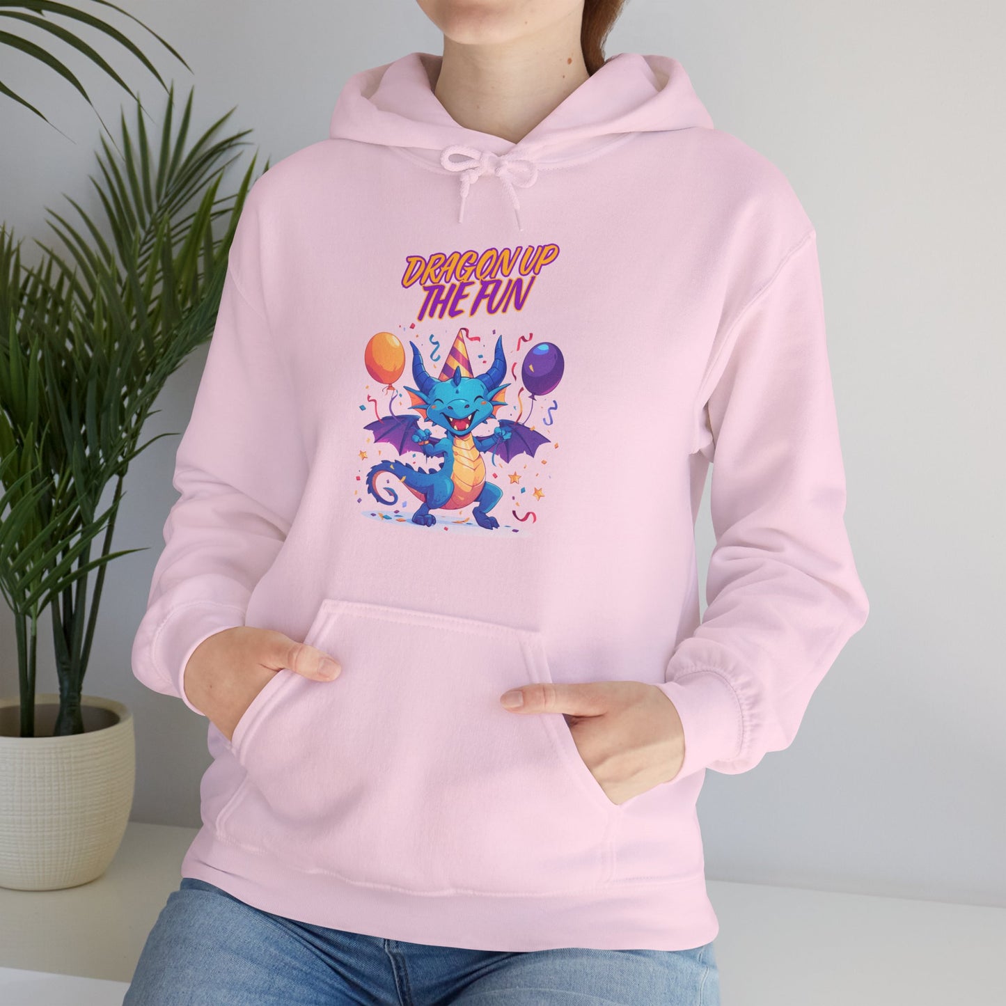 "Birthday Bash Dragon" | Unisex Hoodie