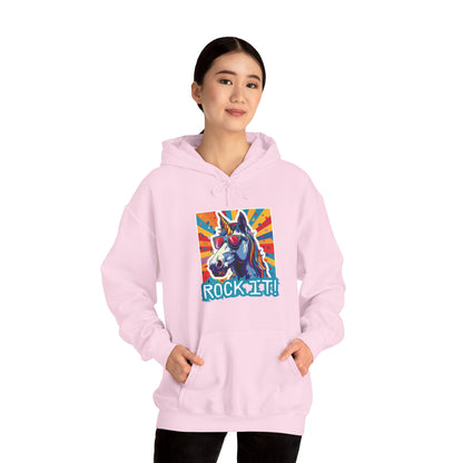 "Rock It!" Unicorn | Unisex Hoodie