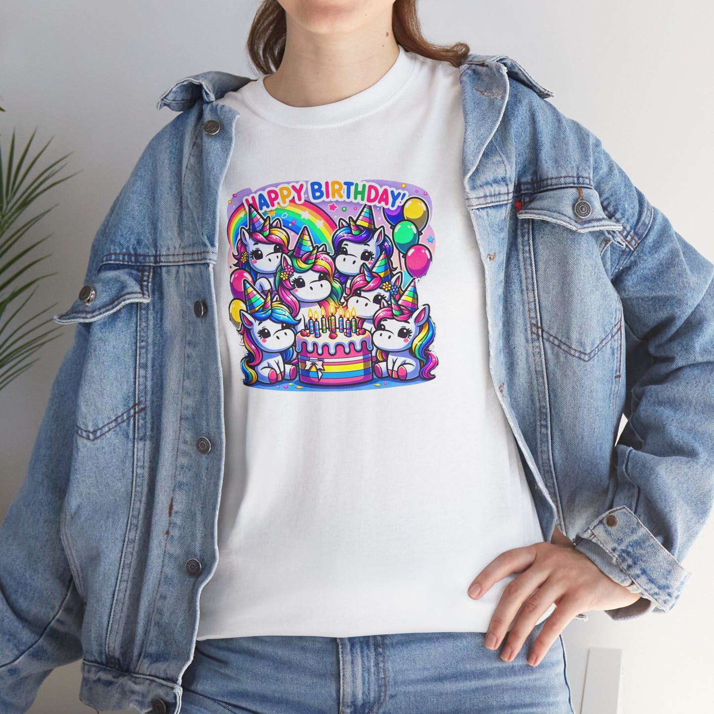 "Unicorn Birthday Party" | T-shirt Unisexe