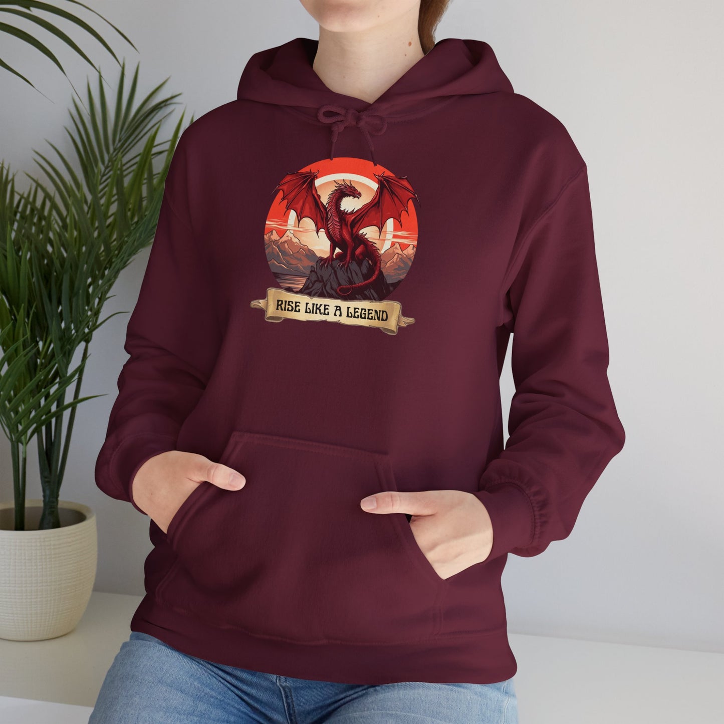 "Dragon Rise" | Felpa con cappuccio Unisex