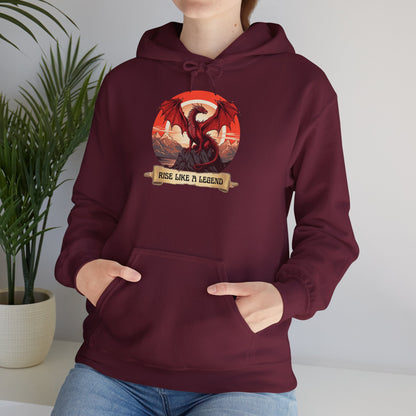"Dragon Rise" | Felpa con cappuccio Unisex