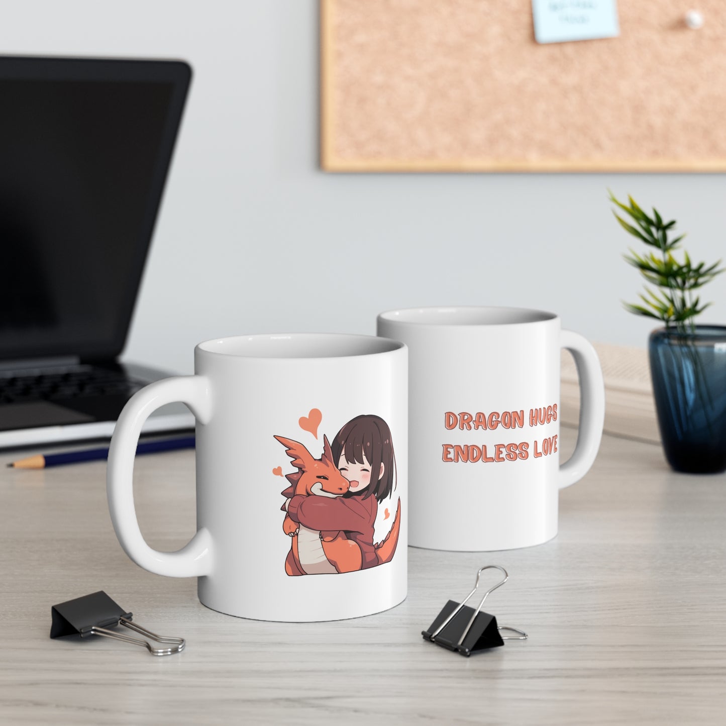 "Dragon Hugs" | Coffee Mug