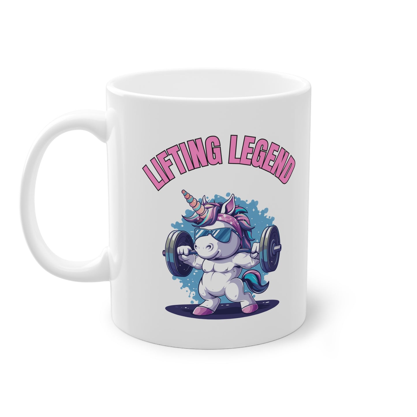 🇪🇺 "Lifting Legend Unicorn" | Coffee Cup