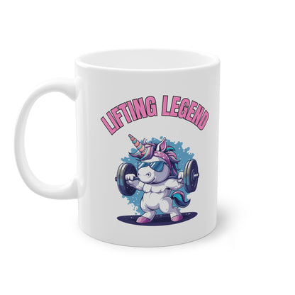 🇪🇺 "Lifting Legend Unicorn" | Coffee Cup