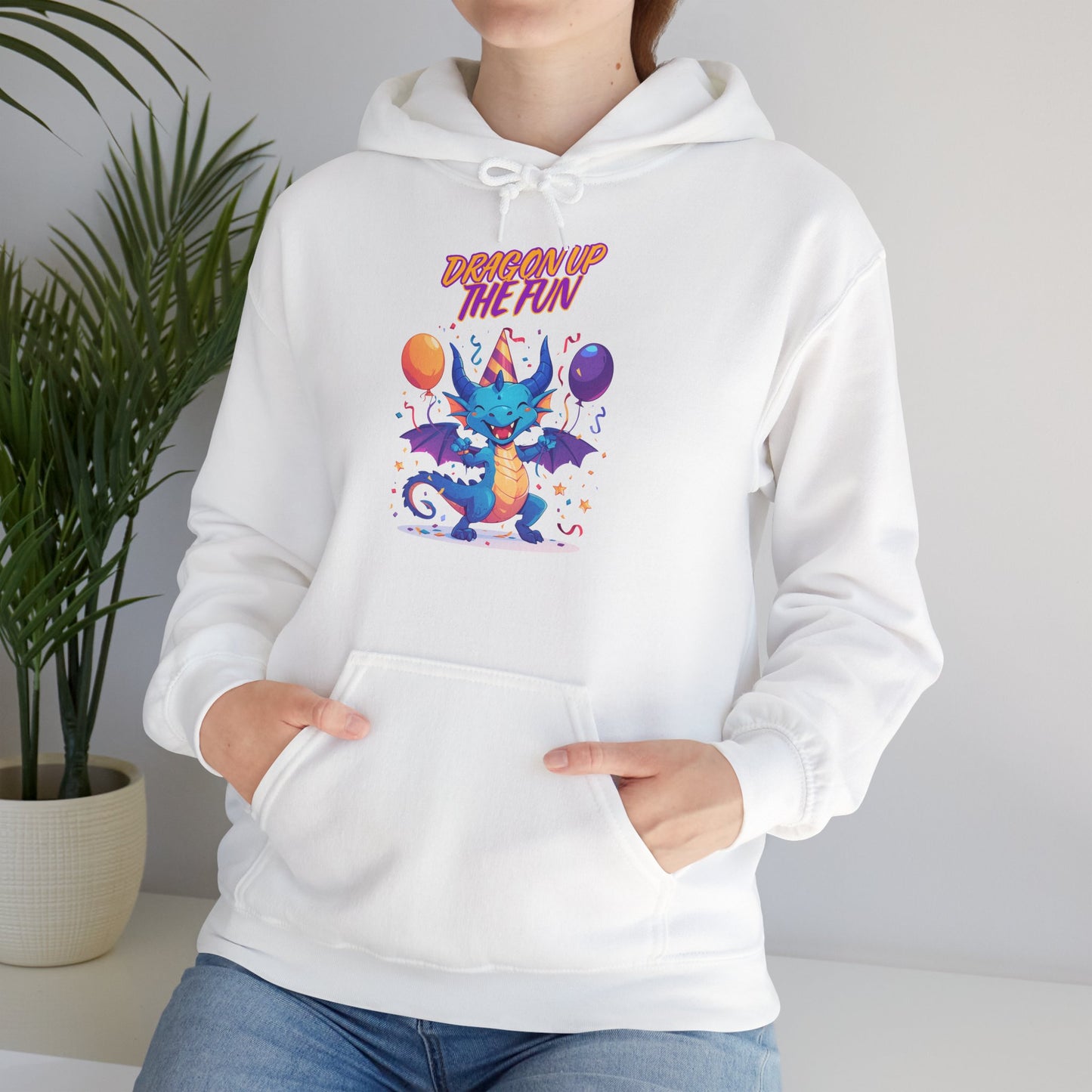 🇪🇺 "Birthday Bash Dragon" | Unisex Hoodie