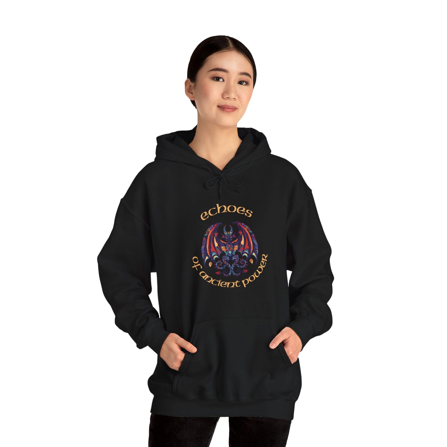 "Ancient Dragon Echoes" | Unisex Hoodie