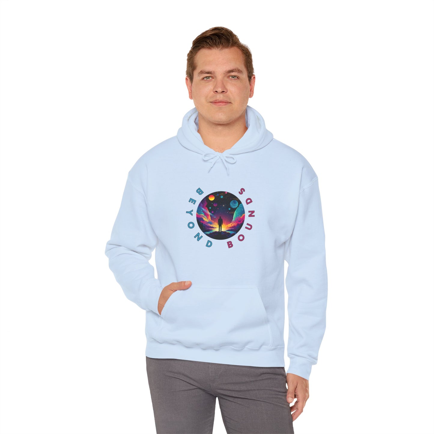 "BEYOND BOUNDS" | Galaxy Unisex Hoodie