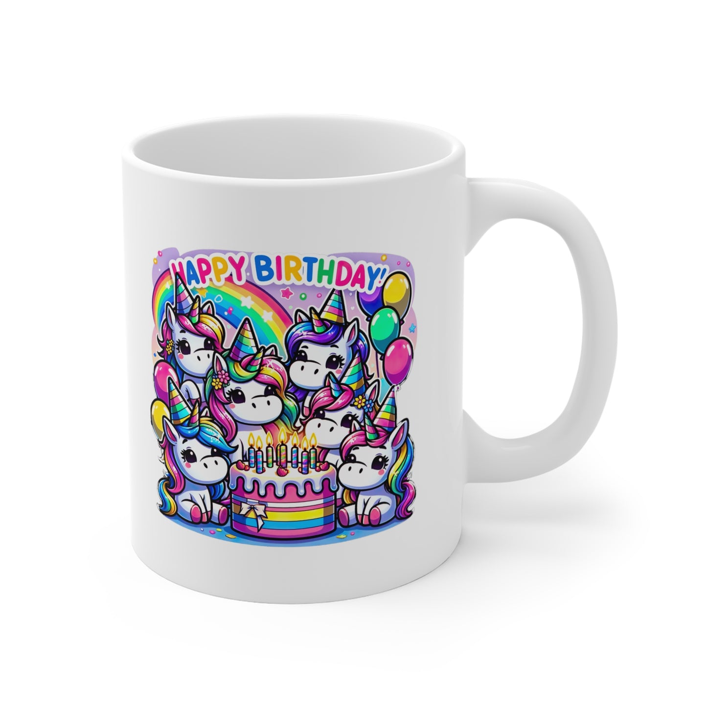 "Unicorn Birthday Party" | Coffee Mug