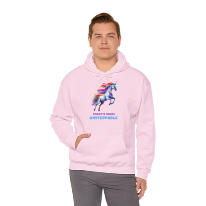 "UNSTOPPABLE" Unicorn | Sweat à capuche Unisexe