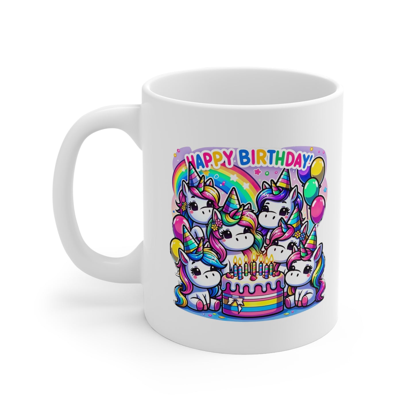 "Unicorn Birthday Party" | Coffee Mug