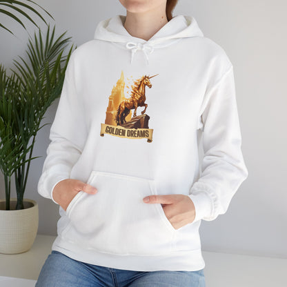 "Golden Dreams" Unicorn | Unisex Hoodie