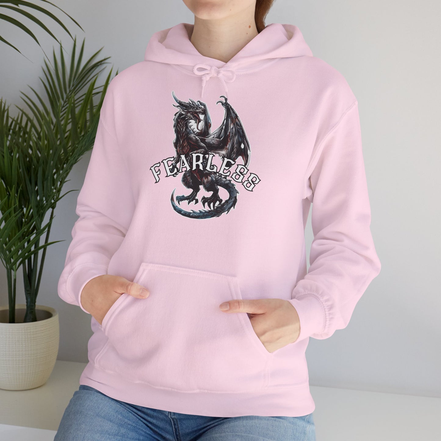 "Fearless" Dragon | Sweat à capuche Unisexe