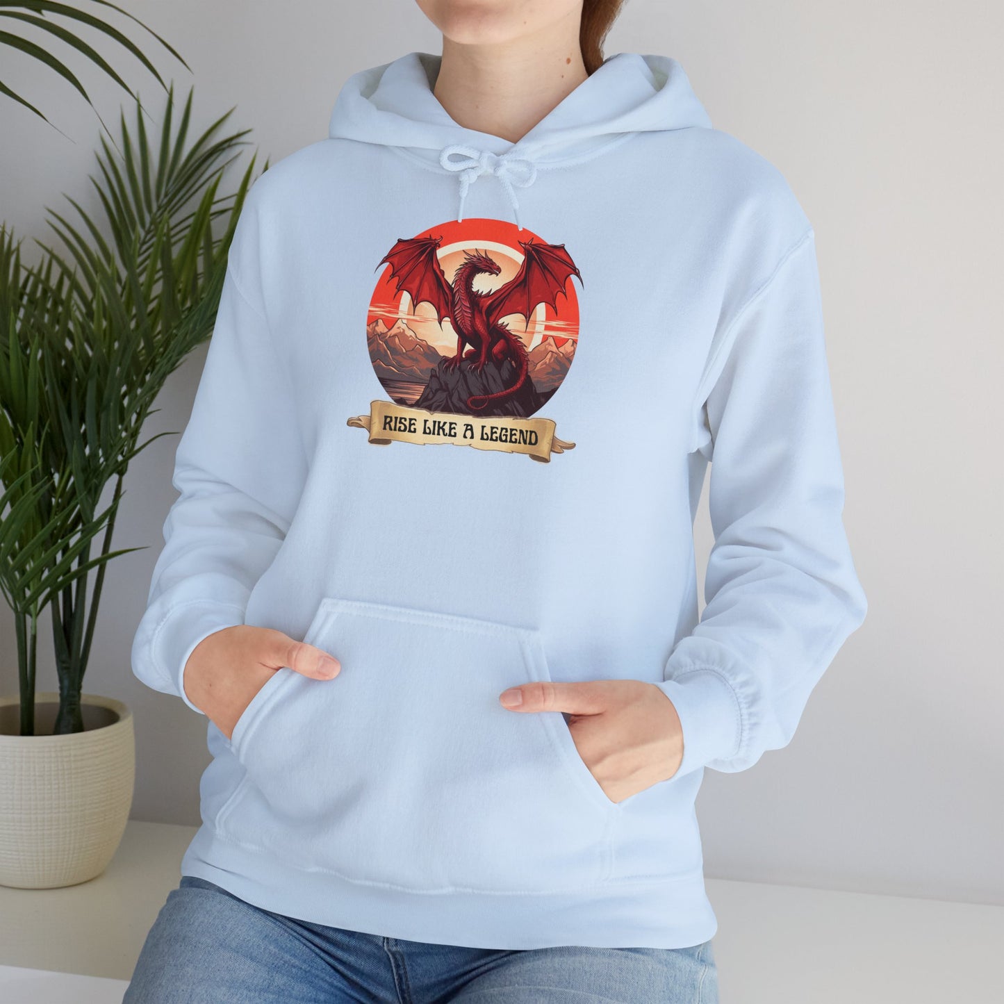 "Dragon Rise" | Felpa con cappuccio Unisex
