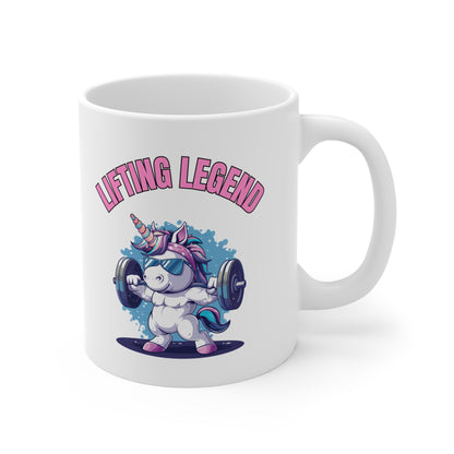 "Lifting Legend Unicorn" | Coffee Mug