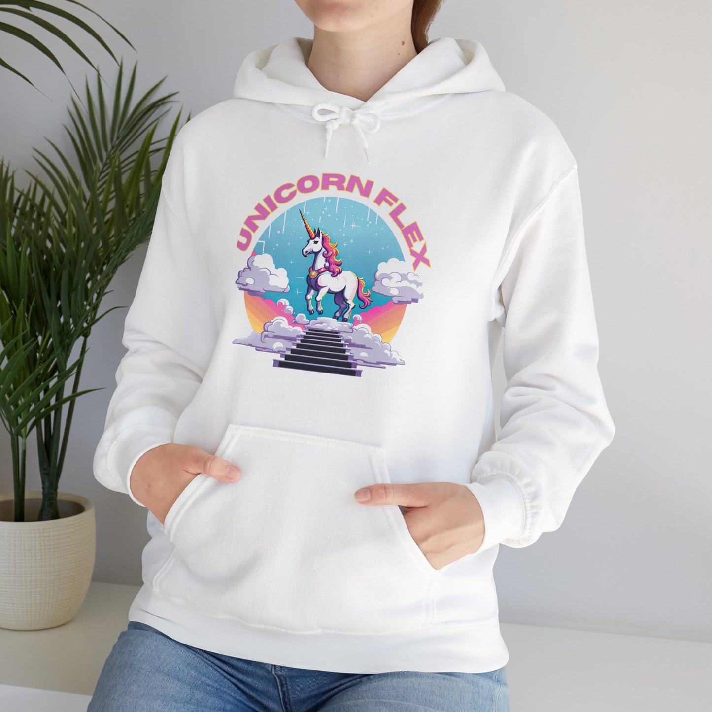 "UNICORN FLEX" | Unisex Hoodie