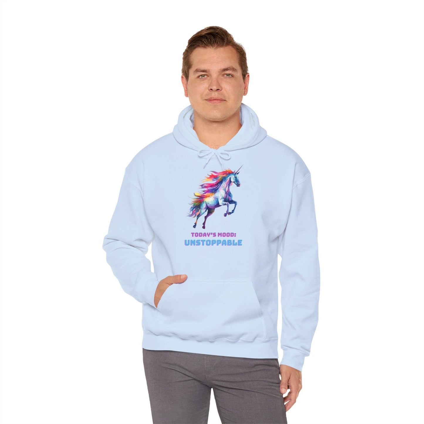 "UNSTOPPABLE" Unicorn | Sweat à capuche Unisexe