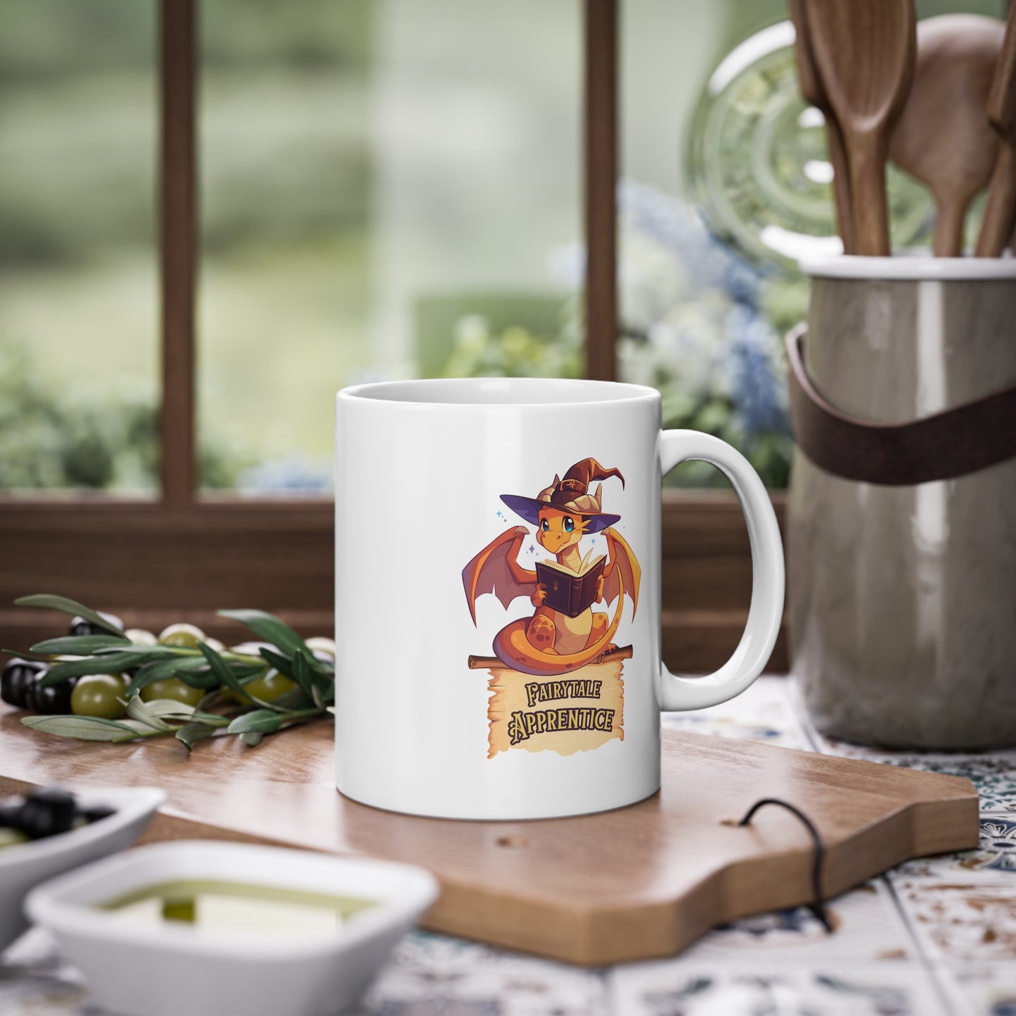 "Fairytale Apprentice" Dragon | Tasse à café
