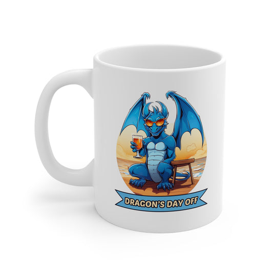 "Dragon's Day Off" | Coffee Mug