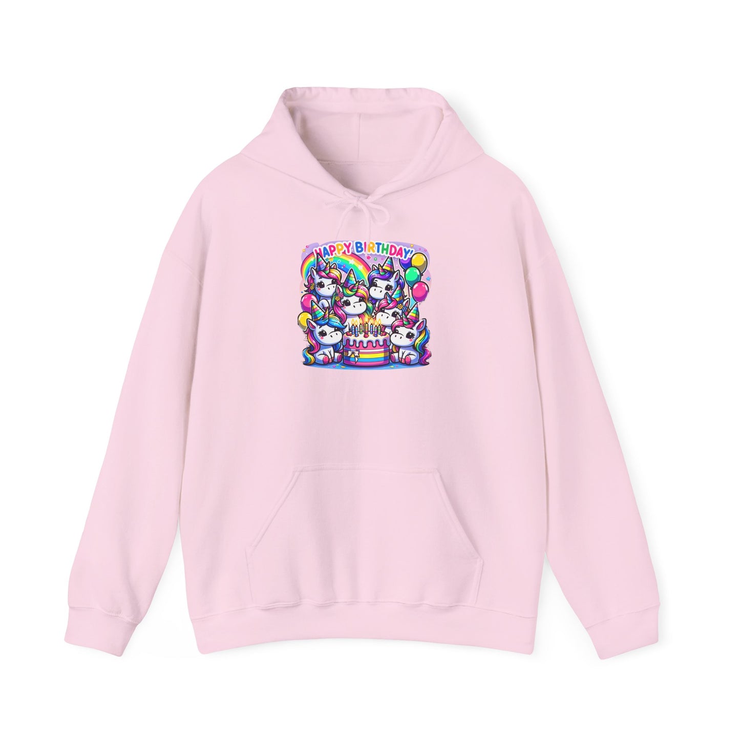 "Unicorn Birthday Party" | Sweat à capuche Unisexe