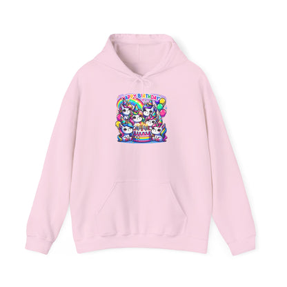 "Unicorn Birthday Party" | Sweat à capuche Unisexe