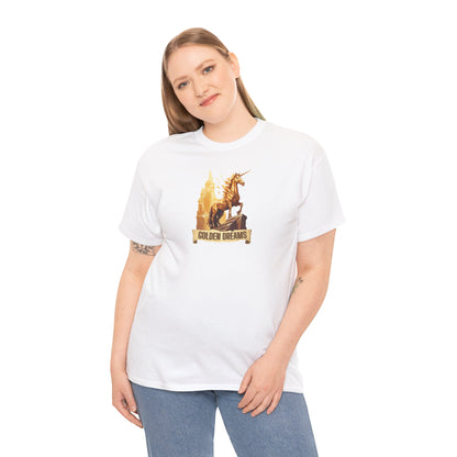 🇪🇺 "Golden Dreams" Unicorn | Unisex T-Shirt