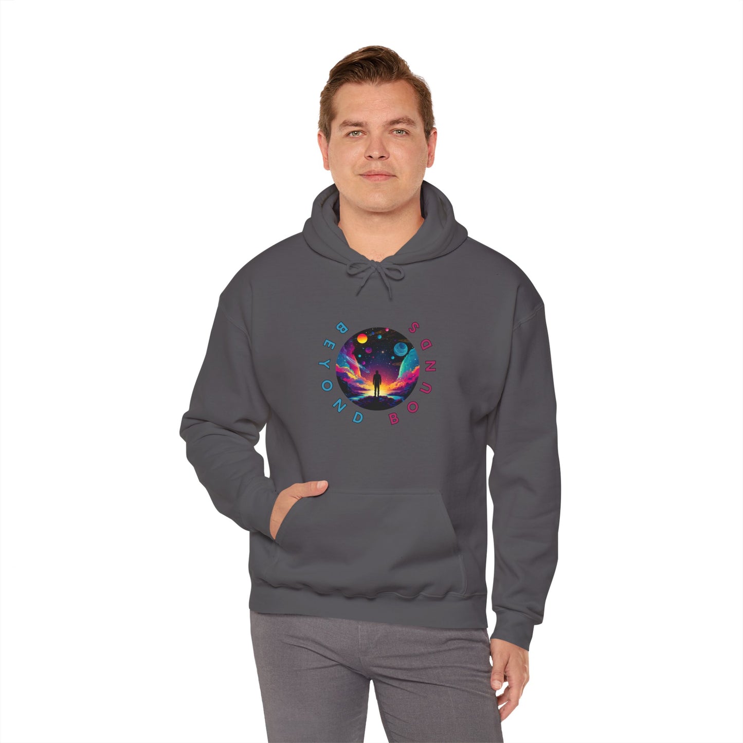 "BEYOND BOUNDS" | Galaxy Unisex Hoodie