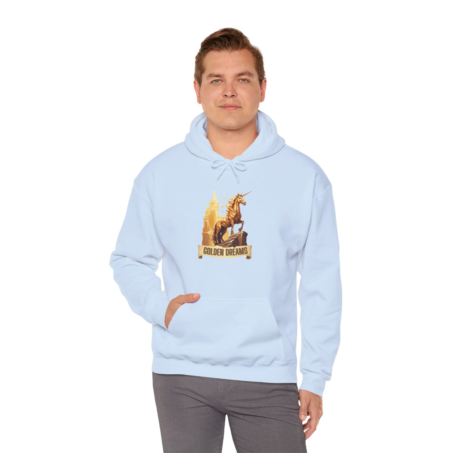 "Golden Dreams" Unicorn | Unisex Hoodie