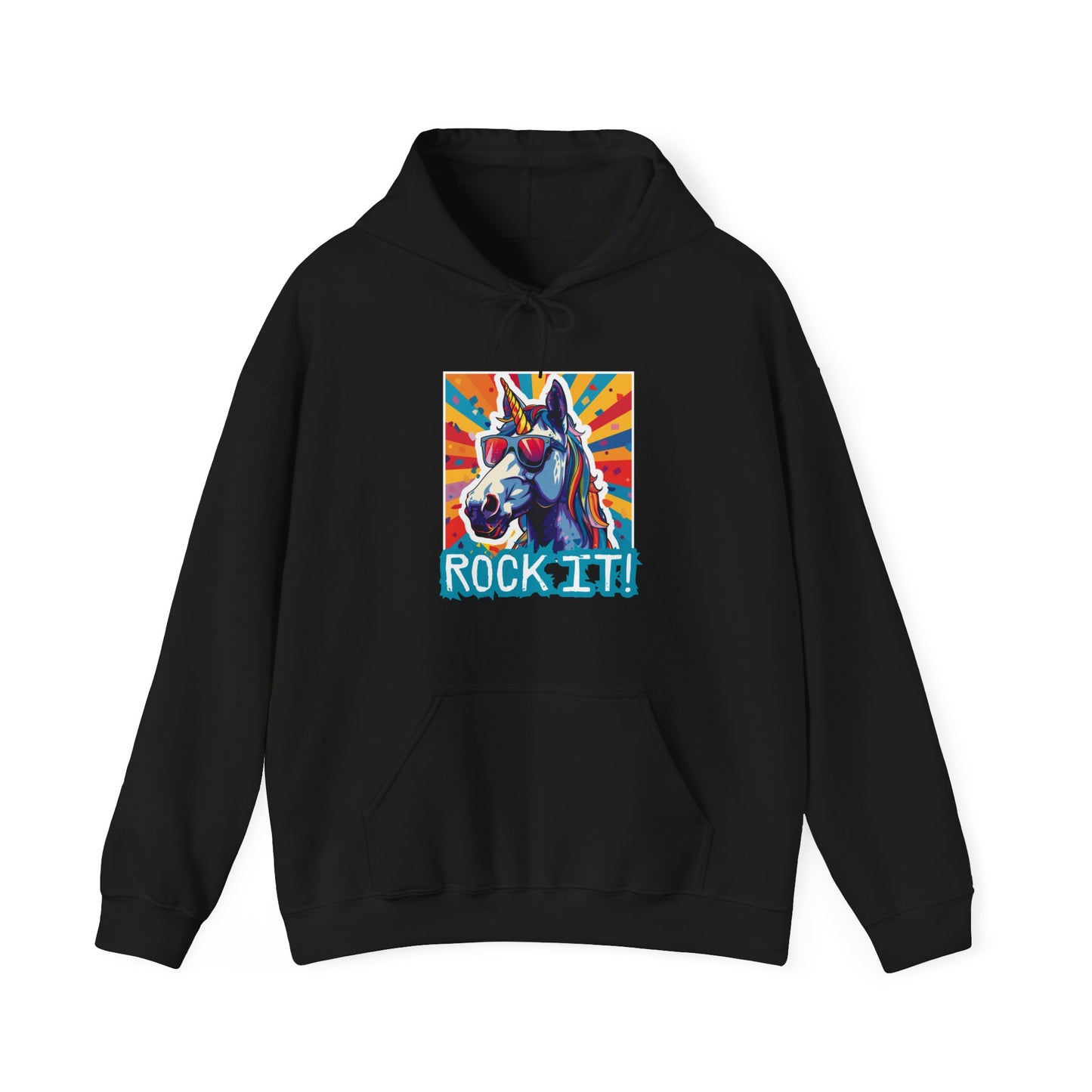 "Rock It!" Unicorn | Unisex Hoodie