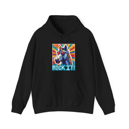 "Rock It!" Unicorn | Unisex Hoodie