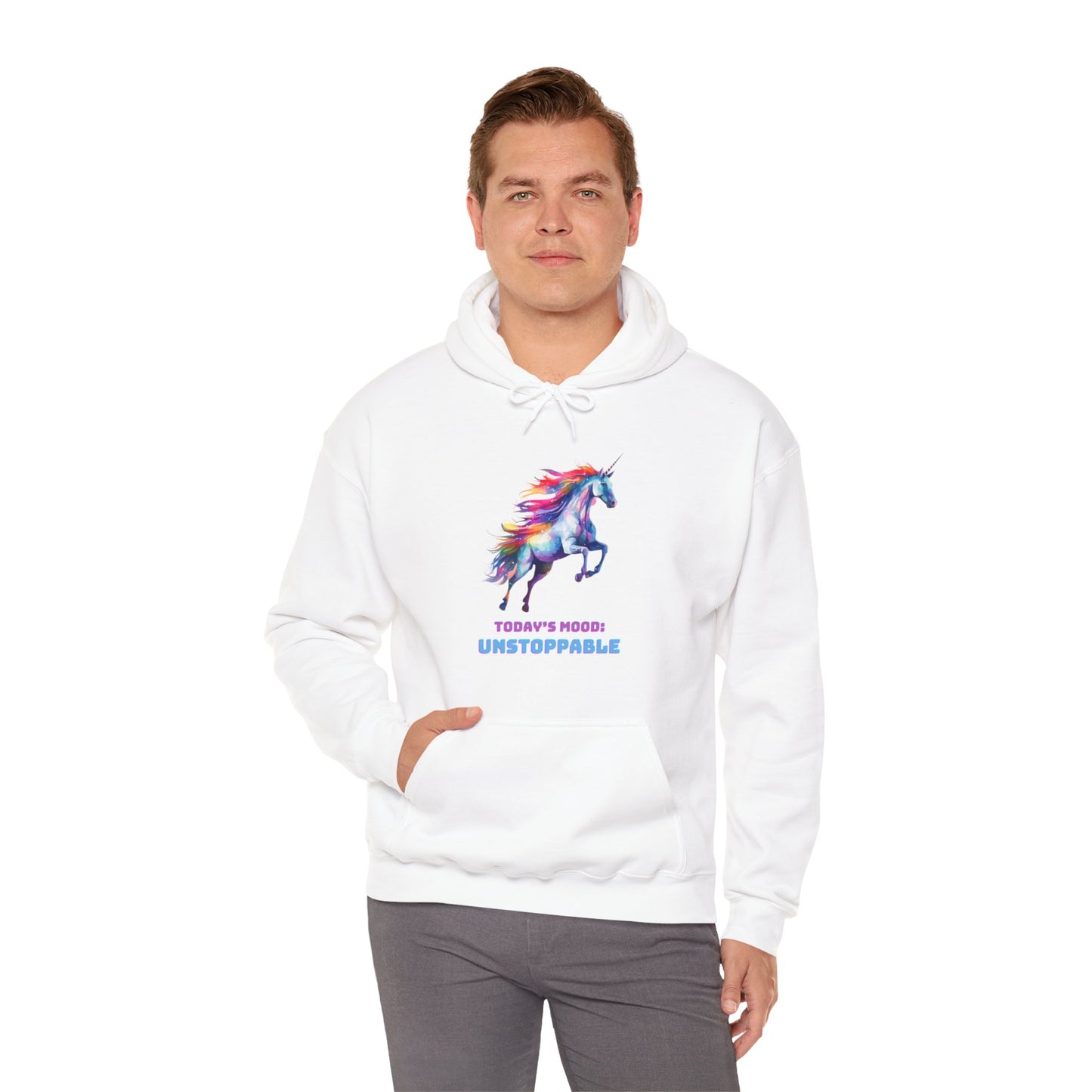 "UNSTOPPABLE" Unicorn | Unisex Hoodie