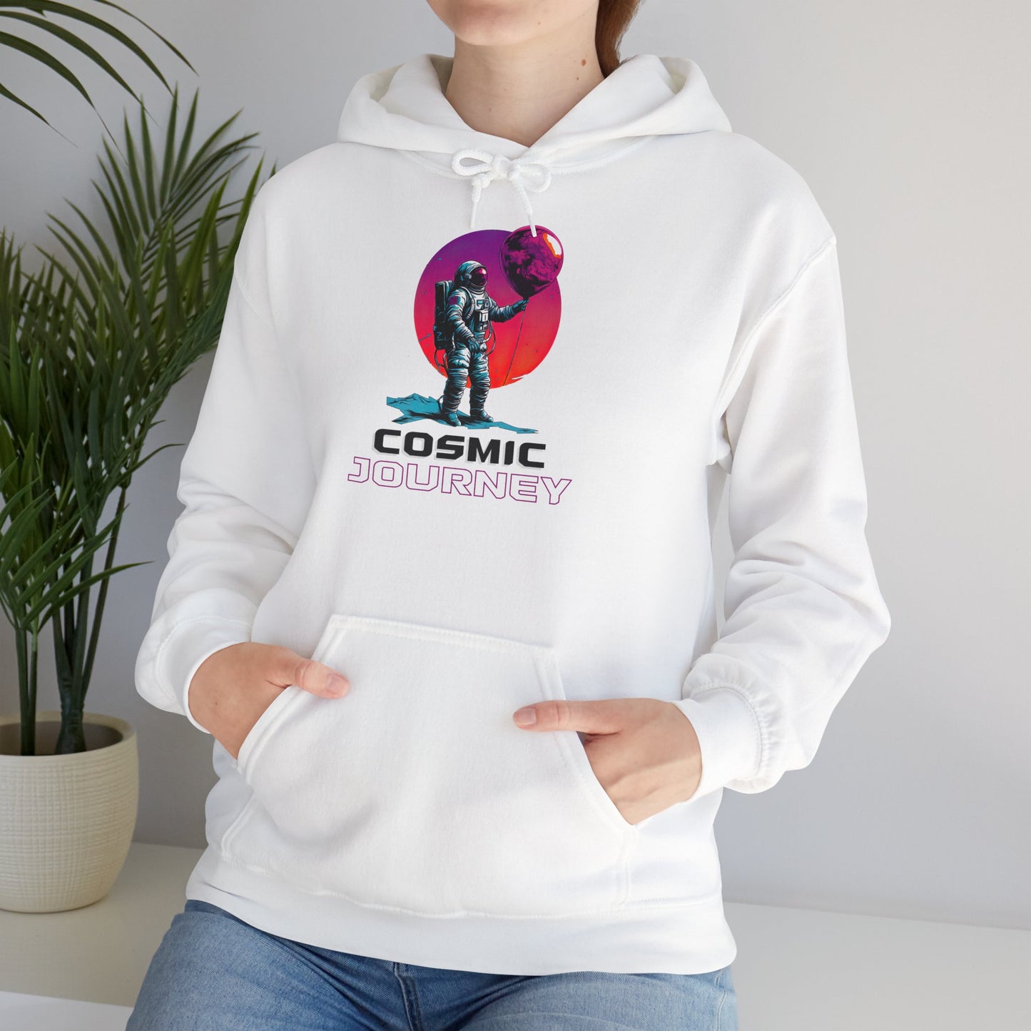 🇪🇺 "Cosmic Journey" Astronaut | Unisex Hoodie