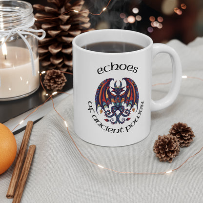 "Ancient Dragon Echoes" | Coffee Mug