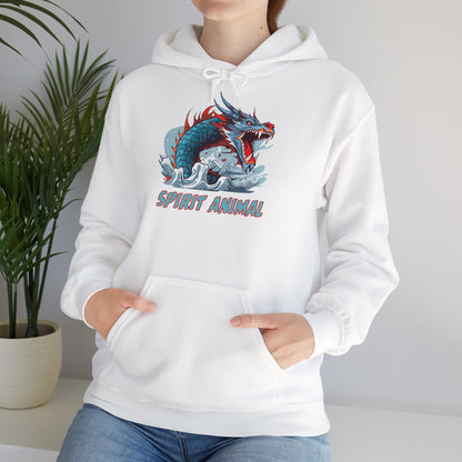 "Spirit Animal" Dragon | Felpa con cappuccio Unisex