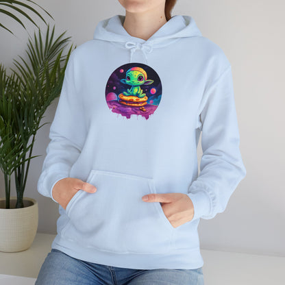 "Sweet Serenety Alien" | Felpa con cappuccio Unisex