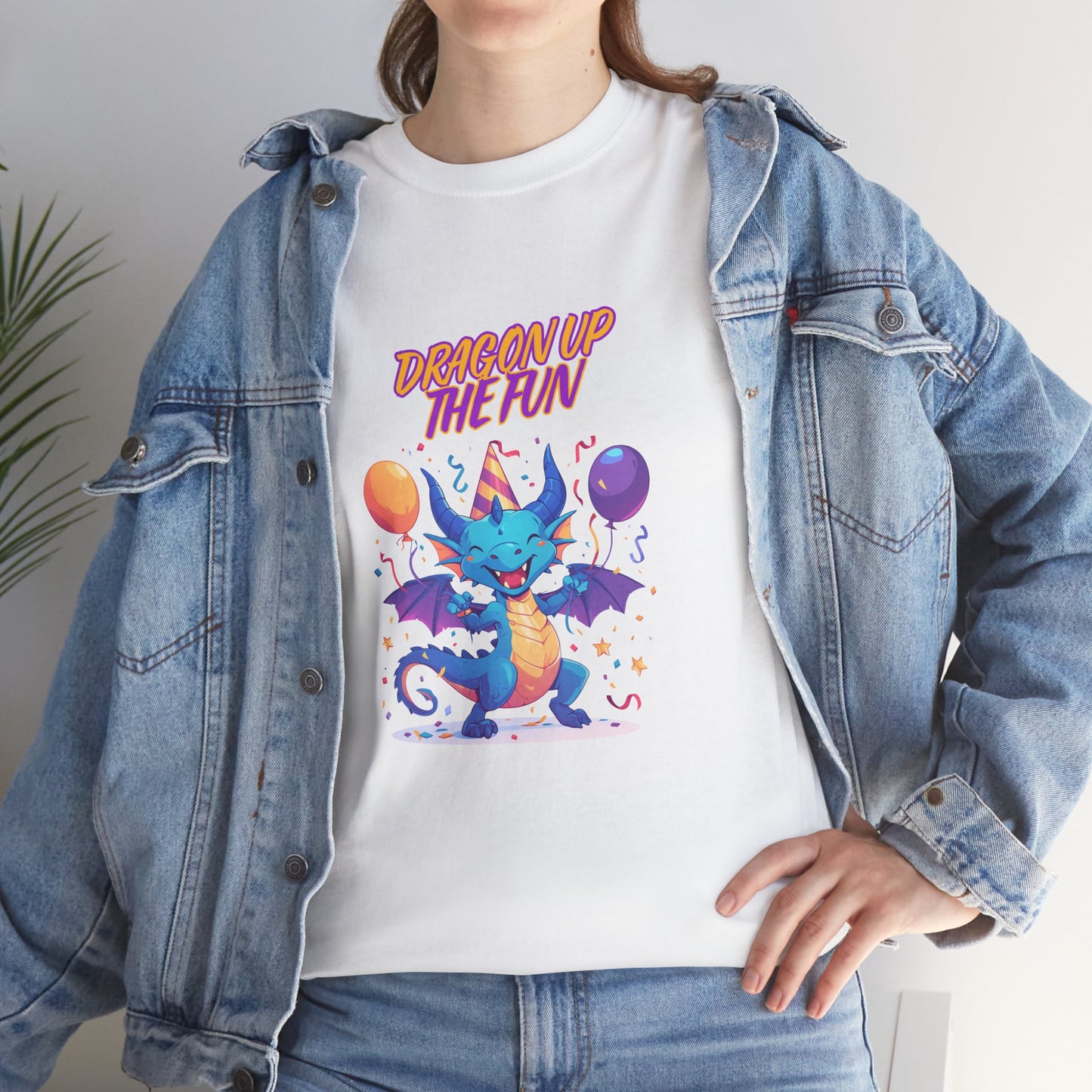 "Birthday Bash Dragon" | Unisex Shirt