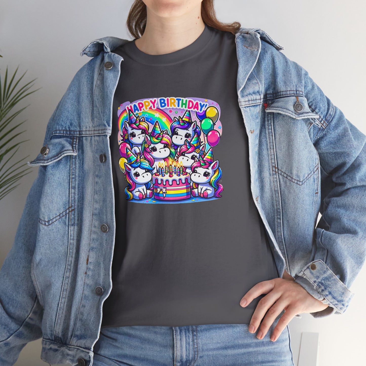 "Unicorn Birthday Party" | Unisex Shirt