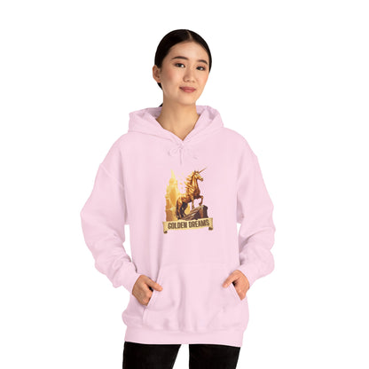 "Golden Dreams" Unicorn | Unisex Hoodie