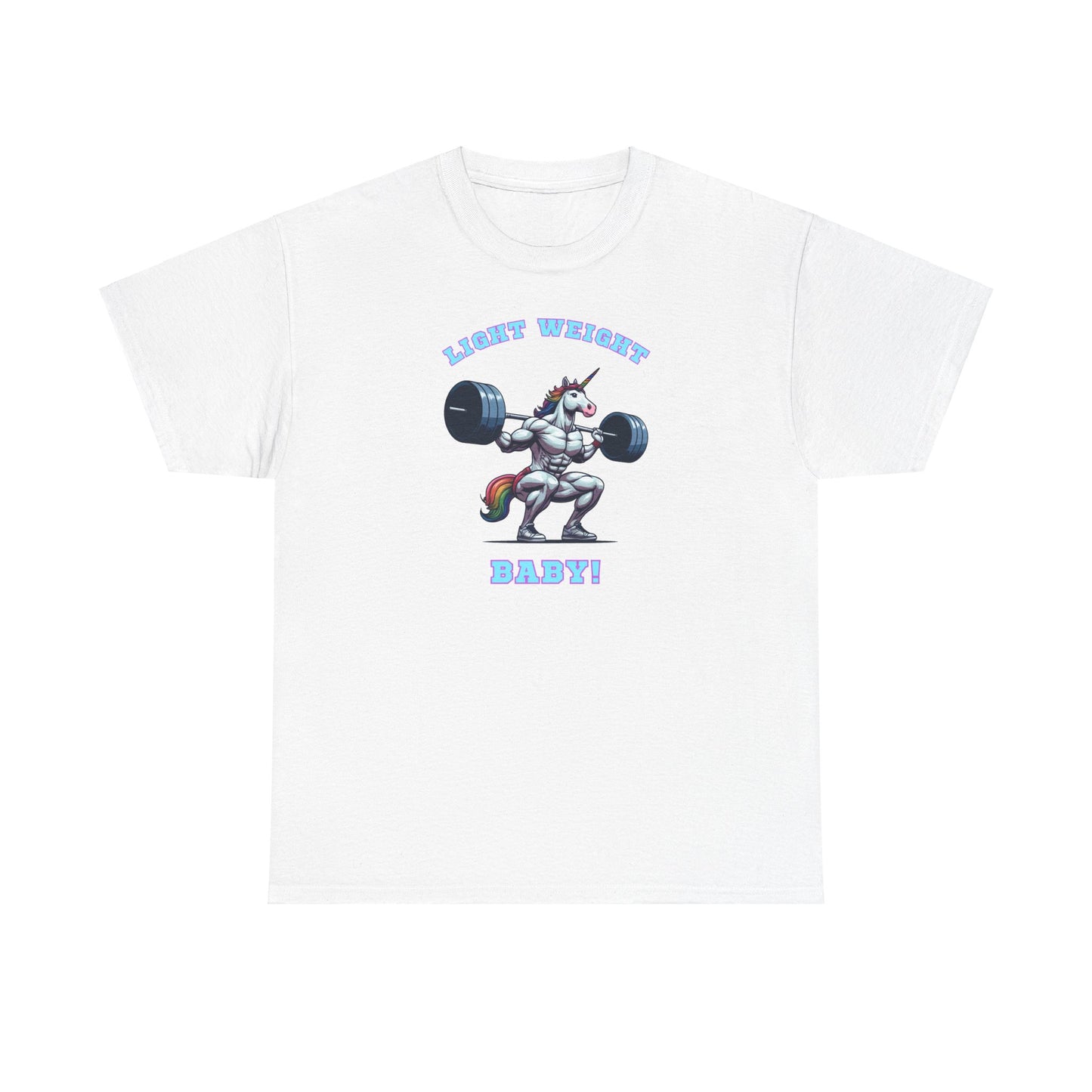 "LIGHT WEIGHT" Unicorn | Maglietta Unisex