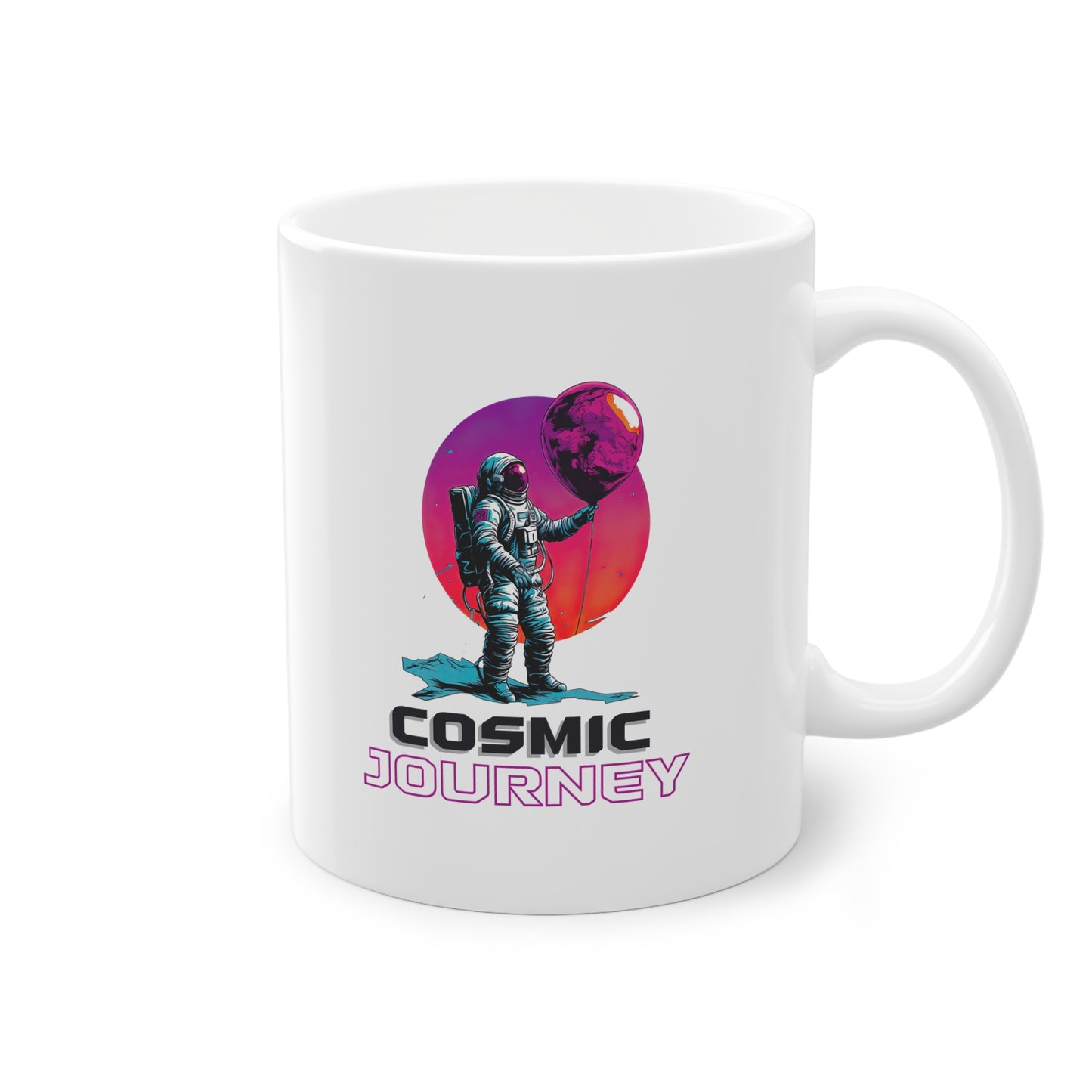 🇪🇺 "Cosmic Journey" Astronaut | Coffee Cup
