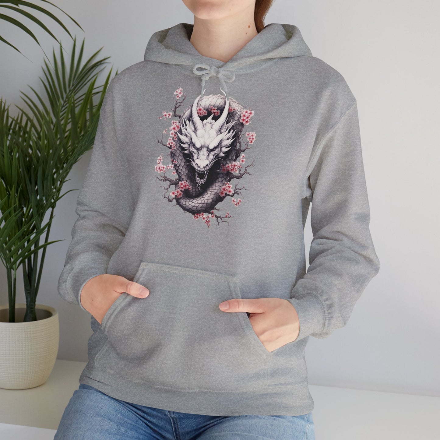 "Sakura Dragon" | Sweat à capuche Unisexe