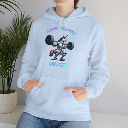 "LIGHT WEIGHT" Unicorn | Sweat à capuche Unisexe