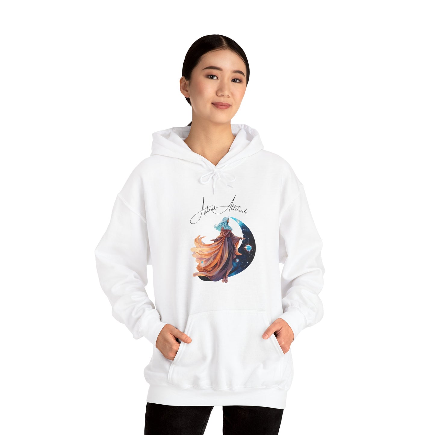 "Astral Attitude" Witch | Unisex Hoodie